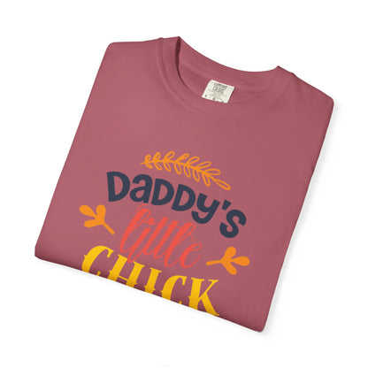 Daddy’s Little Chick Confidence Tee Elegance Charming Appealing Beauty Easter Celebration Unisex Heavy Cotton T-Shirt