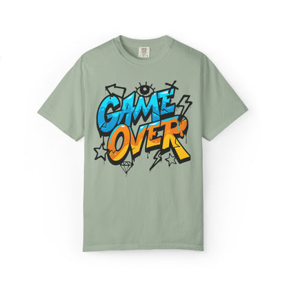 Game Over Unisex Garment-Dyed T-shirt