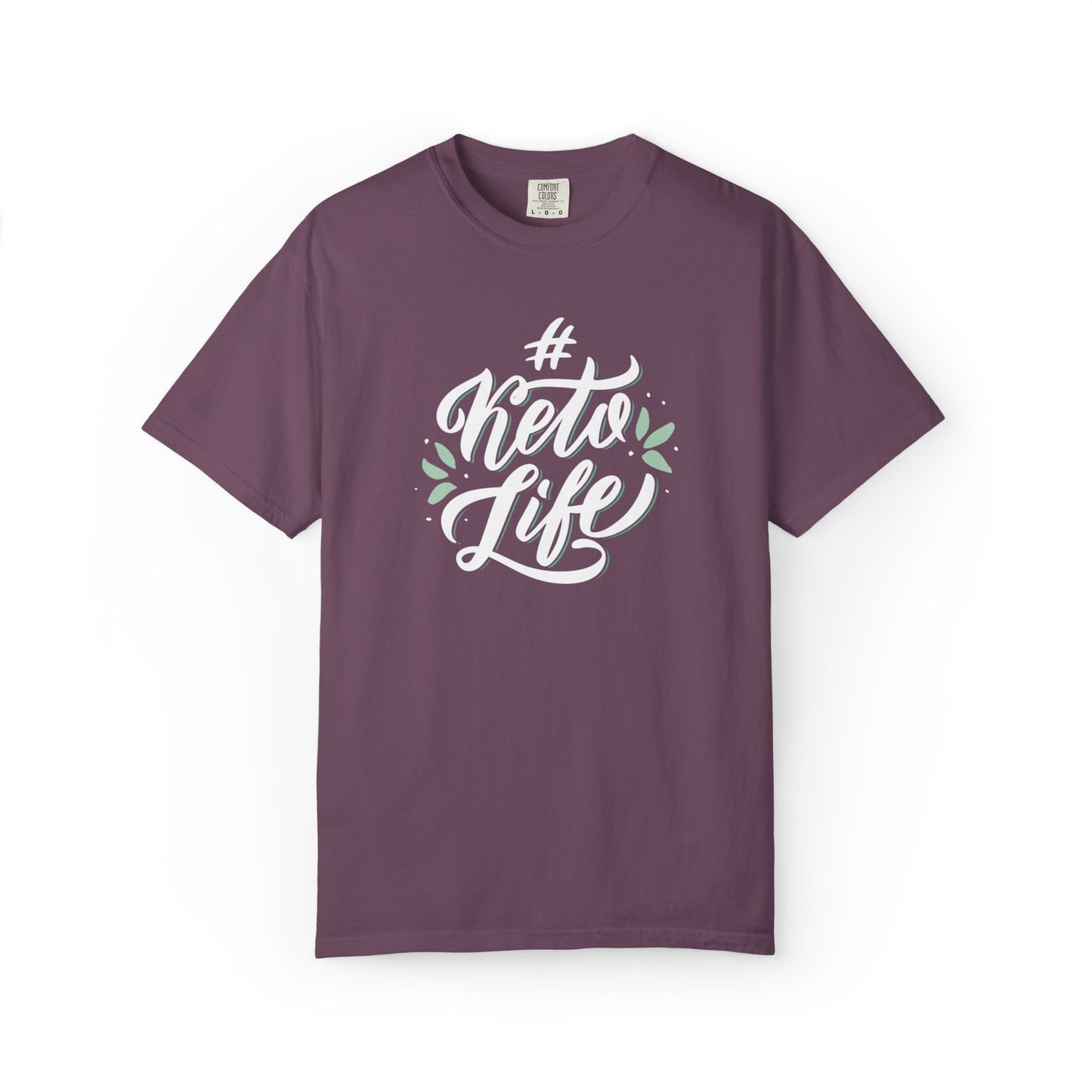 Keto Life Low-Carb Vegetables Tee Moderate Protein Fat Adaptation Intermittent Fasting Unisex Heavy Cotton T-Shirt