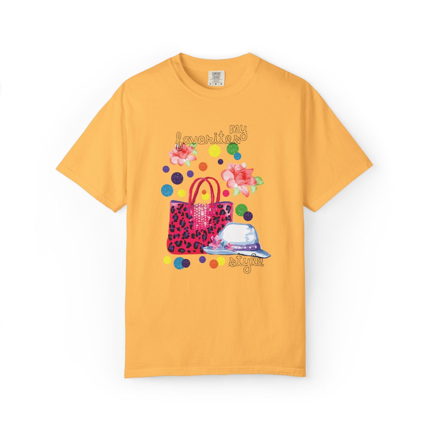 My Favorites Style Elegantly Trendy Tee Cleverly Classy Strong Empowered Fashionable Stylish Cute Unisex Heavy Cotton T-Shirt