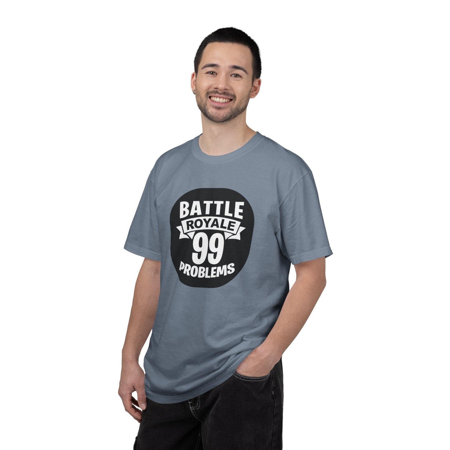 Battle Royal Multiplayer Madness Tee Thrilling Elimination High-Stakes Combat Unisex Heavy Cotton T-Shirt