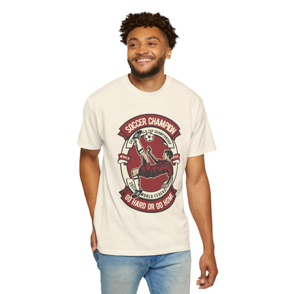 Soccer Champion Heartwarming Sweet Tee Charismatic Passion Unisex Heavy Cotton T-Shirt