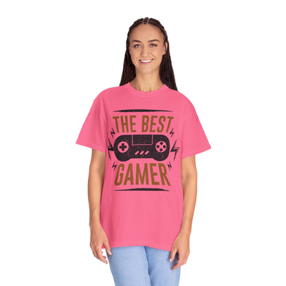 The Best Gamer Warriors Tee Non-Stop Playing Gaming Obsession Unisex Heavy Cotton T-Shirt