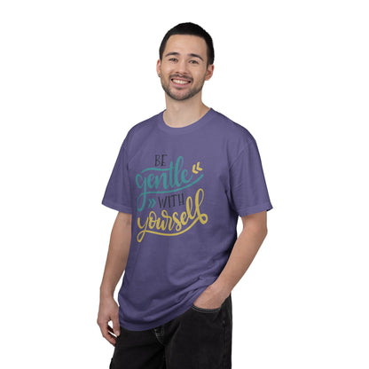 Be Gentle With Yourself Self-Love Motivation Tee Acceptance Personal Development Empowerment Unisex Heavy Cotton T-Shirt