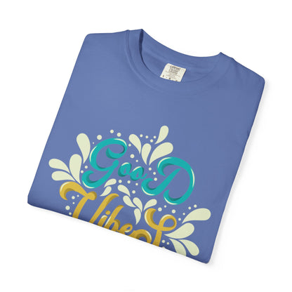 Good Vibes Motivational Tee Let Go Of Negativity Focus On Solutions Growth Mindset Unisex Heavy Cotton T-Shirt