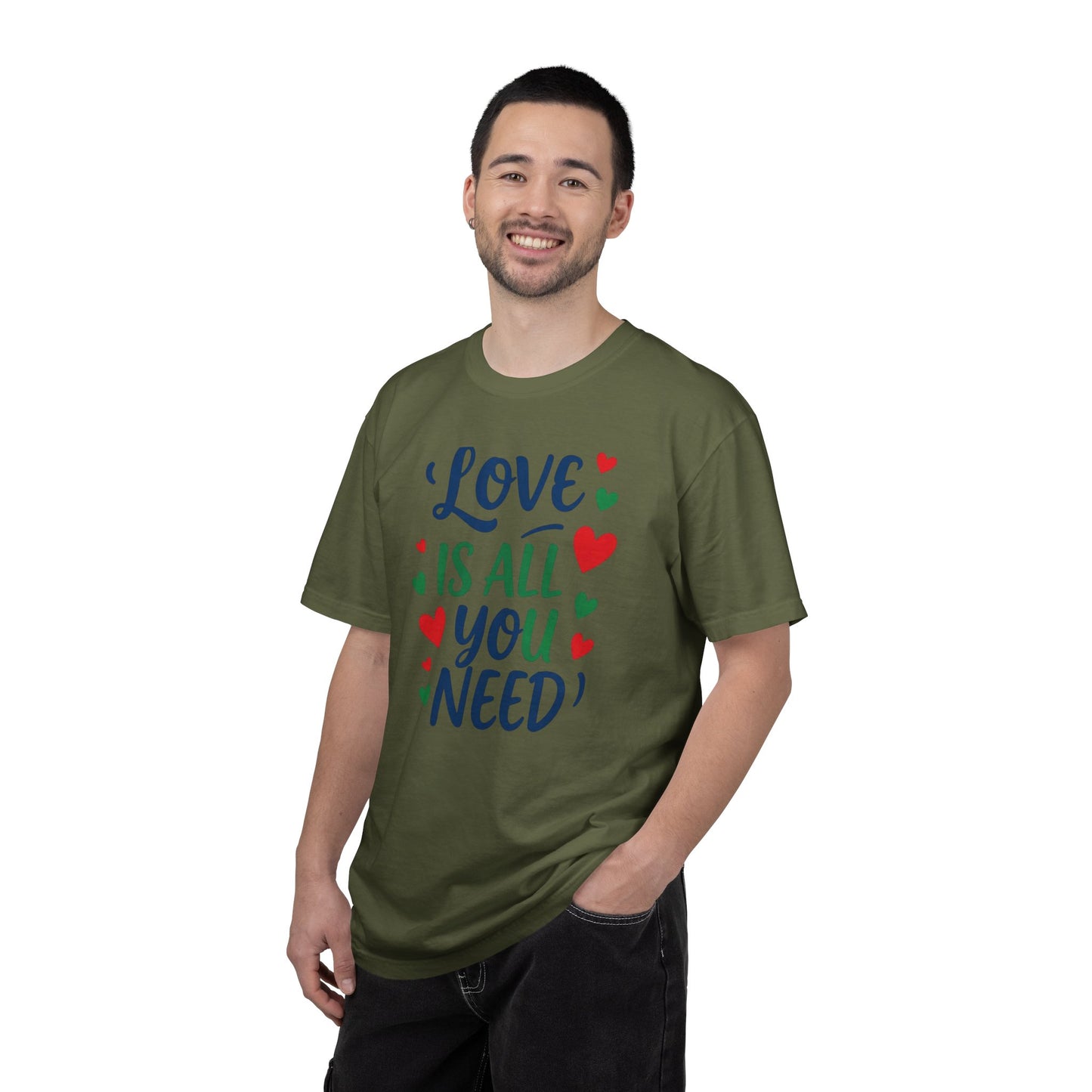 Love is All you Need - Unisex Garment-Dyed T-shirt