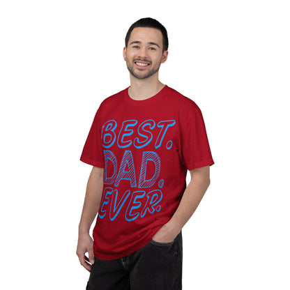 Best Dad Ever Outstanding Supreme Tee Extraordinary Incomparable Champion Unisex Heavy Cotton T-Shirt