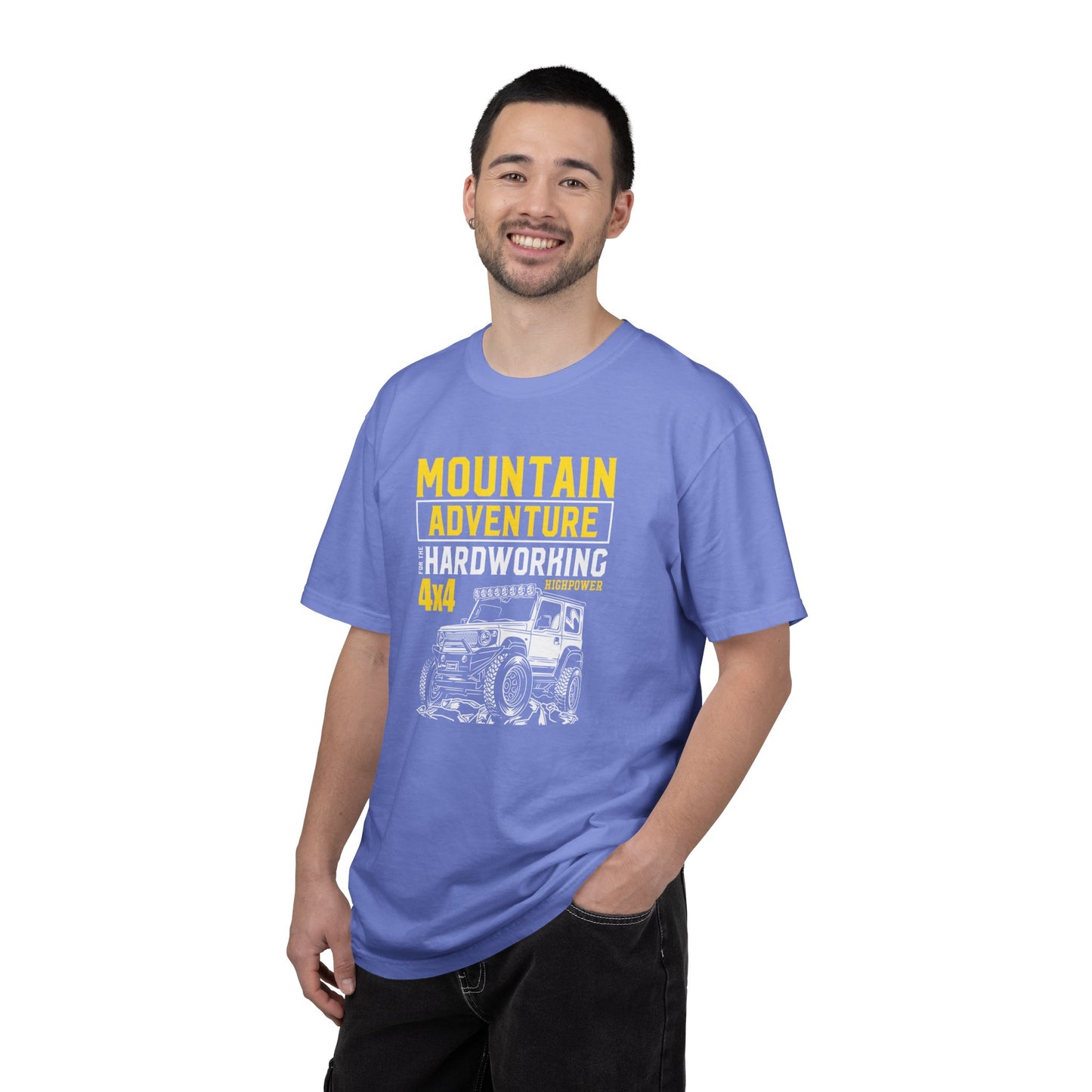 Thriller Mountain Adventure Mountain Explorer Sarcastic Alpine Discover Unisex Heavy Cotton T-Shirt