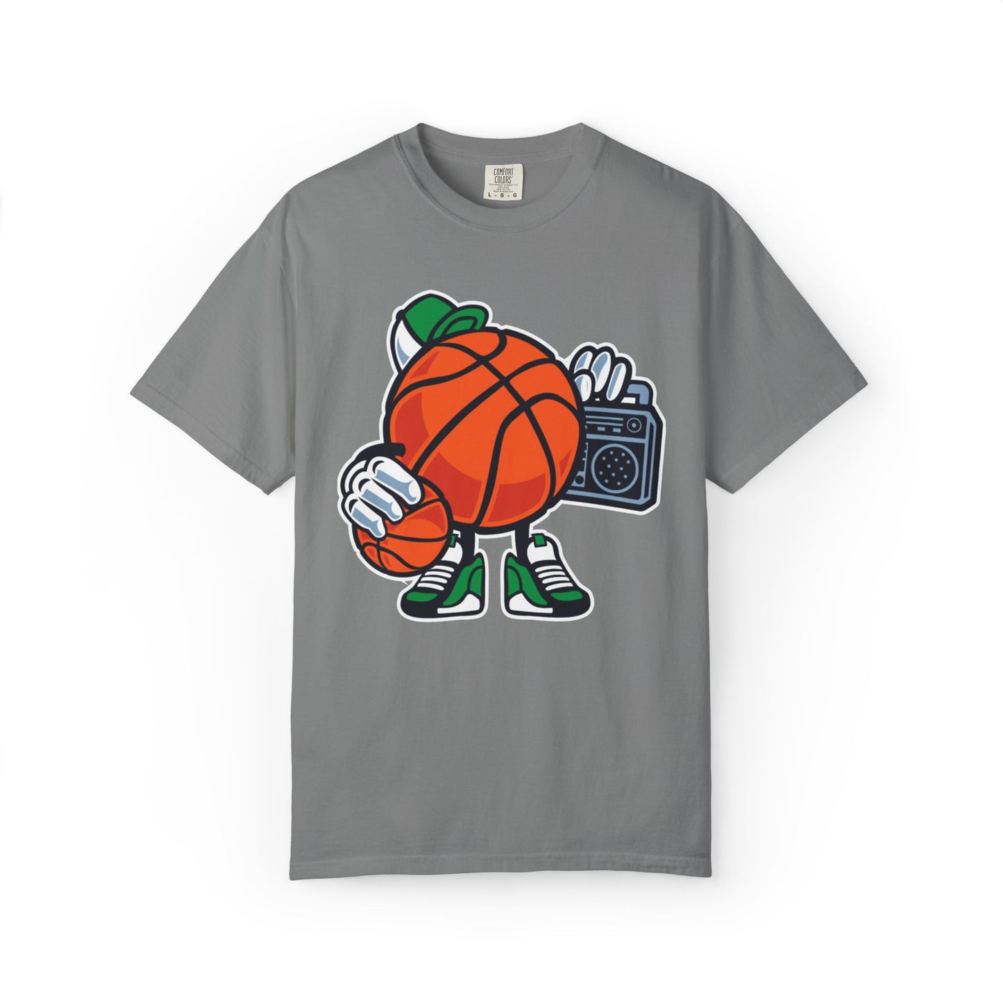 Funny Street Basketball Court King Queens Basketball Lovers Tee Slam Dunk Net Warriors Unisex Heavy Cotton T-Shirt
