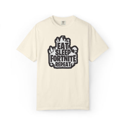 Eat Sleep Fortnite Battle Royale Squad Gameplay Passion Tee Solo Missions Social Gaming Unisex Heavy Cotton T-Shirt