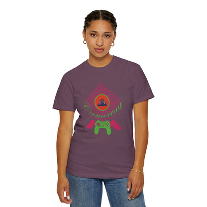 Gamer Warriors Tee Non-Stop Playing Gaming Obsession Unisex Heavy Cotton T-Shirt