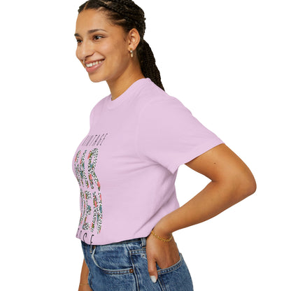 Vintage Garden Rose Heartwarming Lovely Trendy Tee Sweet Charismatic Beautiful Fragrance Happiness Unisex Heavy Cotton T-Shirt