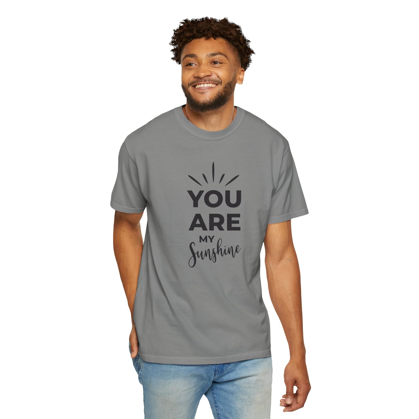 You Are My Sunshine Lovers Tee Hug Rainbow Passion Unconditional Soulful Connection Unisex Heavy Cotton T-Shirt