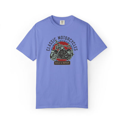 Classic Motorcycles Custom Engine Club Motorbike Lovers Trendy Tee High-speed Rider Adventure Racer Unisex Heavy Cotton T-Shirt