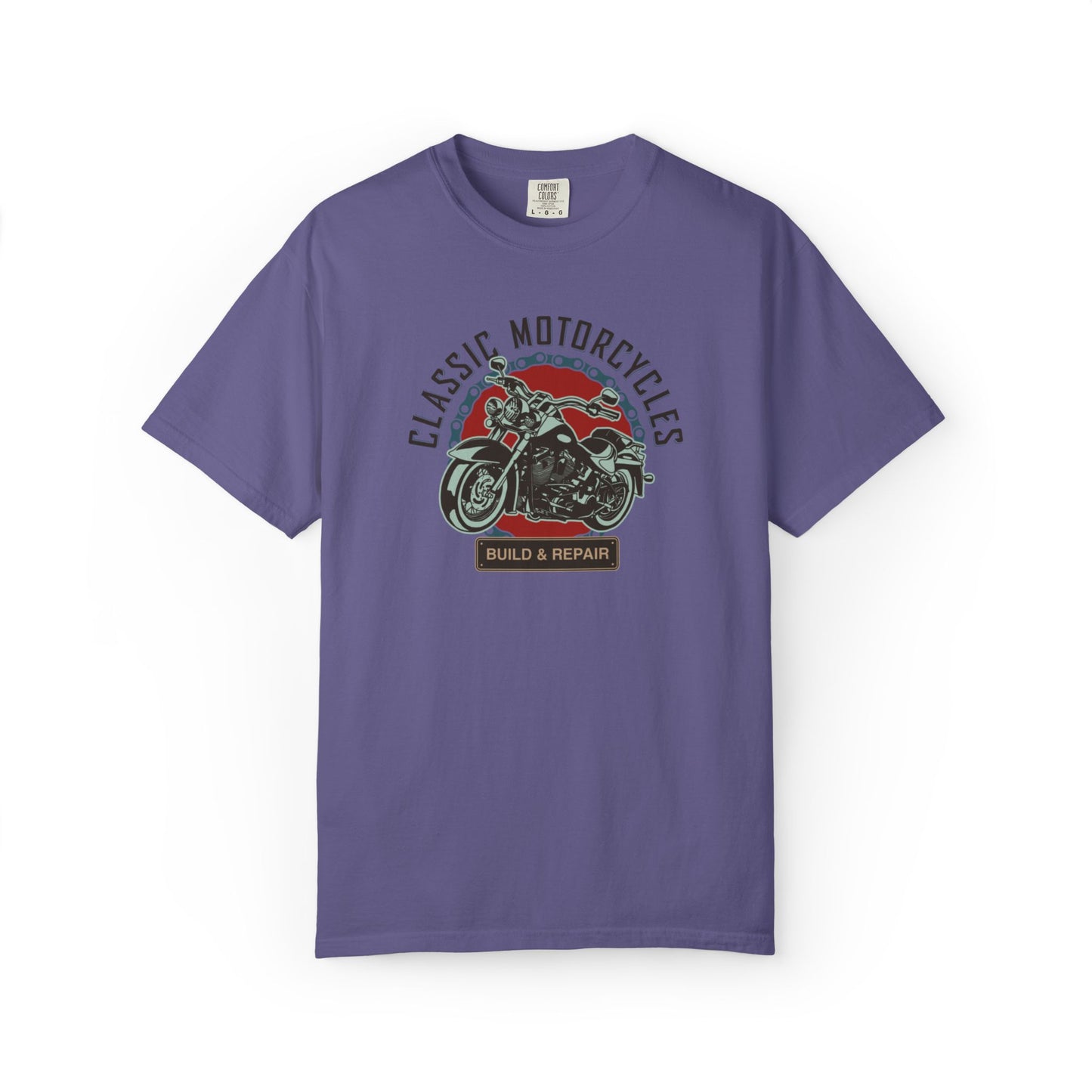 Classic Motorcycles Custom Engine Club Motorbike Lovers Trendy Tee High-speed Rider Adventure Racer Unisex Heavy Cotton T-Shirt