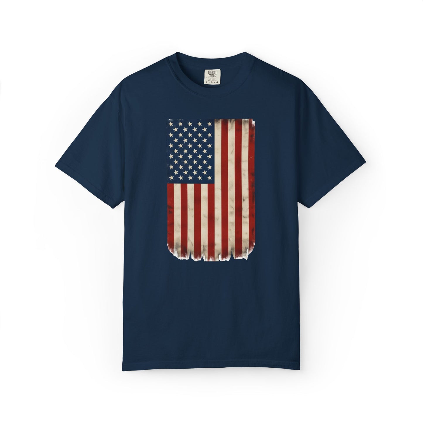 Flag USA - Unisex Garment-Dyed T-shirt