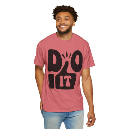 Do It Finding Peace Trendy Tee Overcoming Challenges Stay Positive Trust The Process Unisex Heavy Cotton T-Shirt