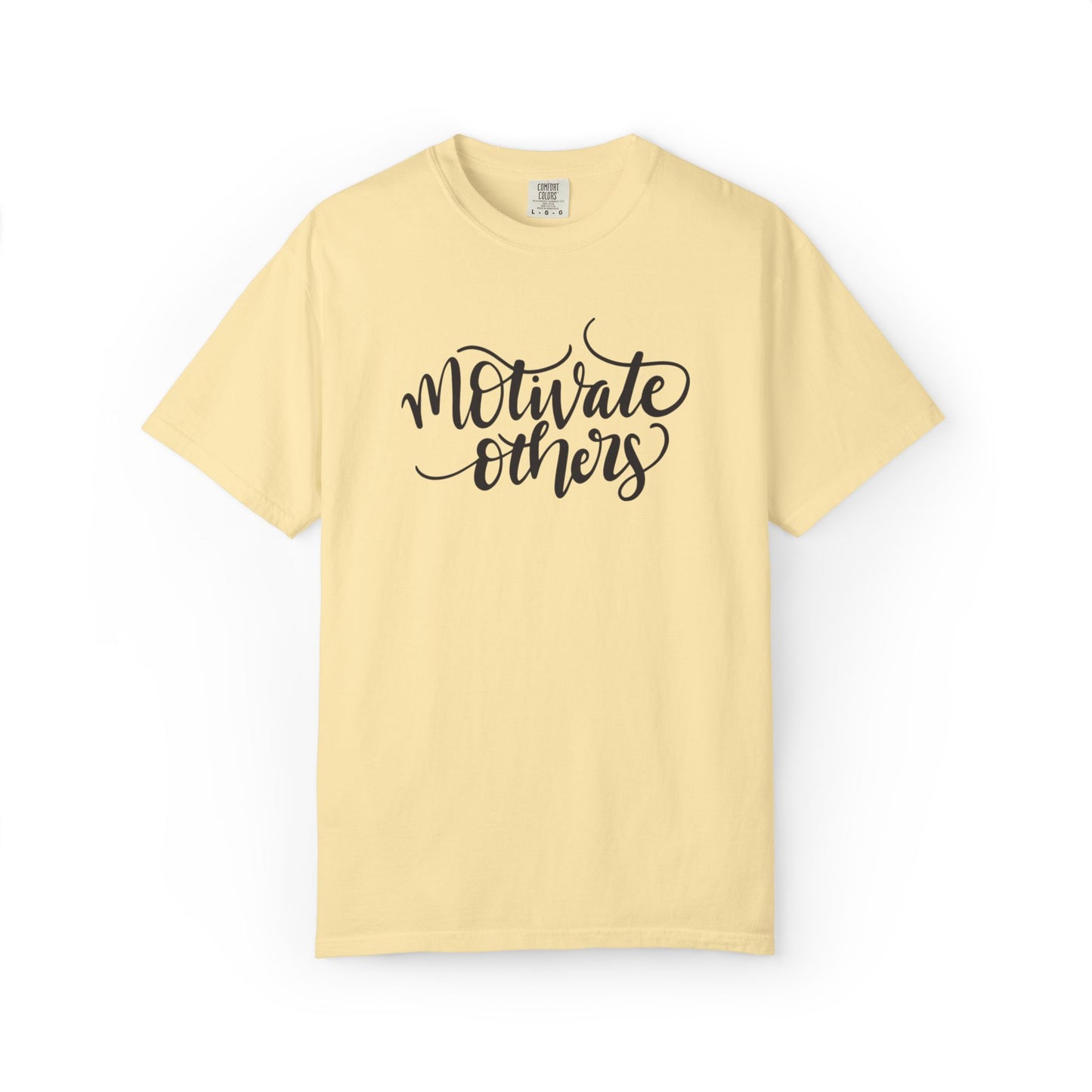 Motivate Others Leadership Inspiration Tee Positive Feedback Passion Self-Belief Professional Attitude Unisex Heavy Cotton T-Shirt