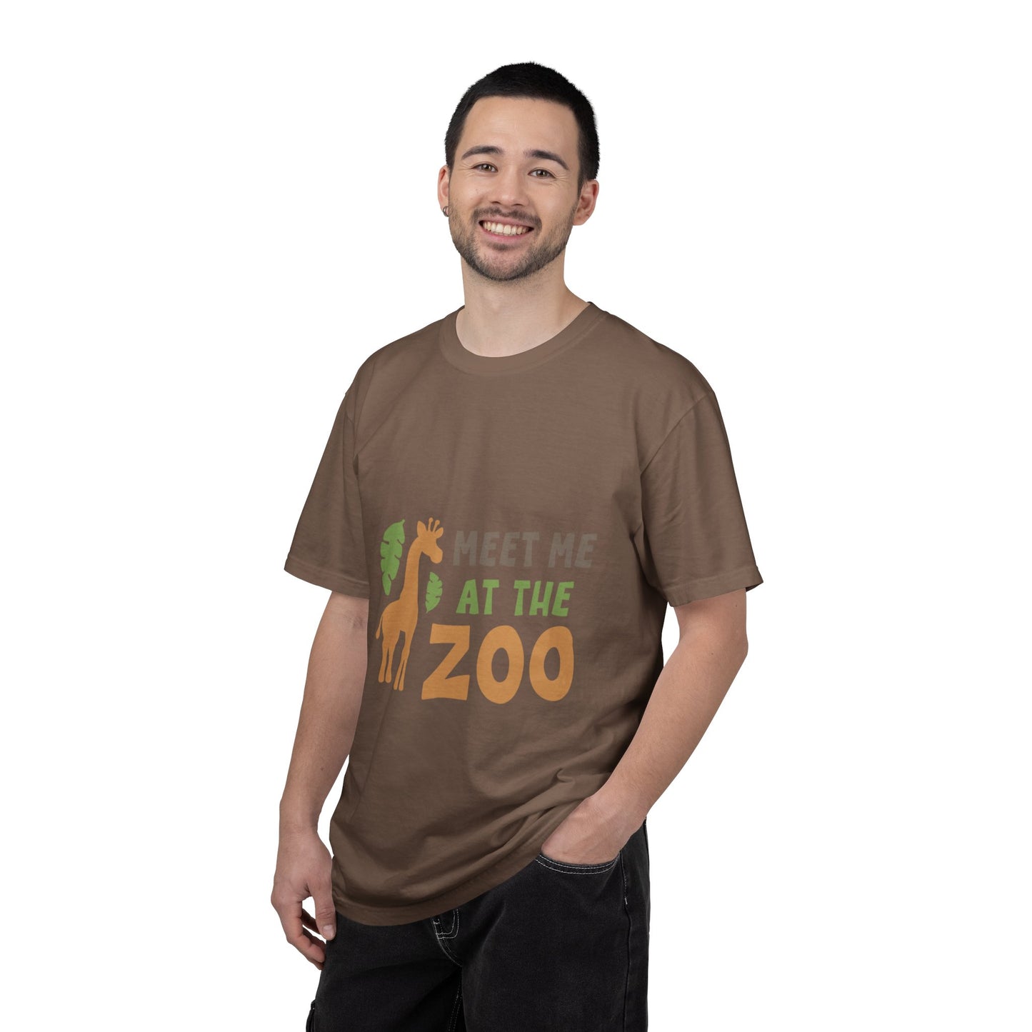 Meet Me At Zoo Wildlife Conservation Tee Animal Welfare Safari Aquarium Outreach Programs Unisex Heavy Cotton T-Shirt