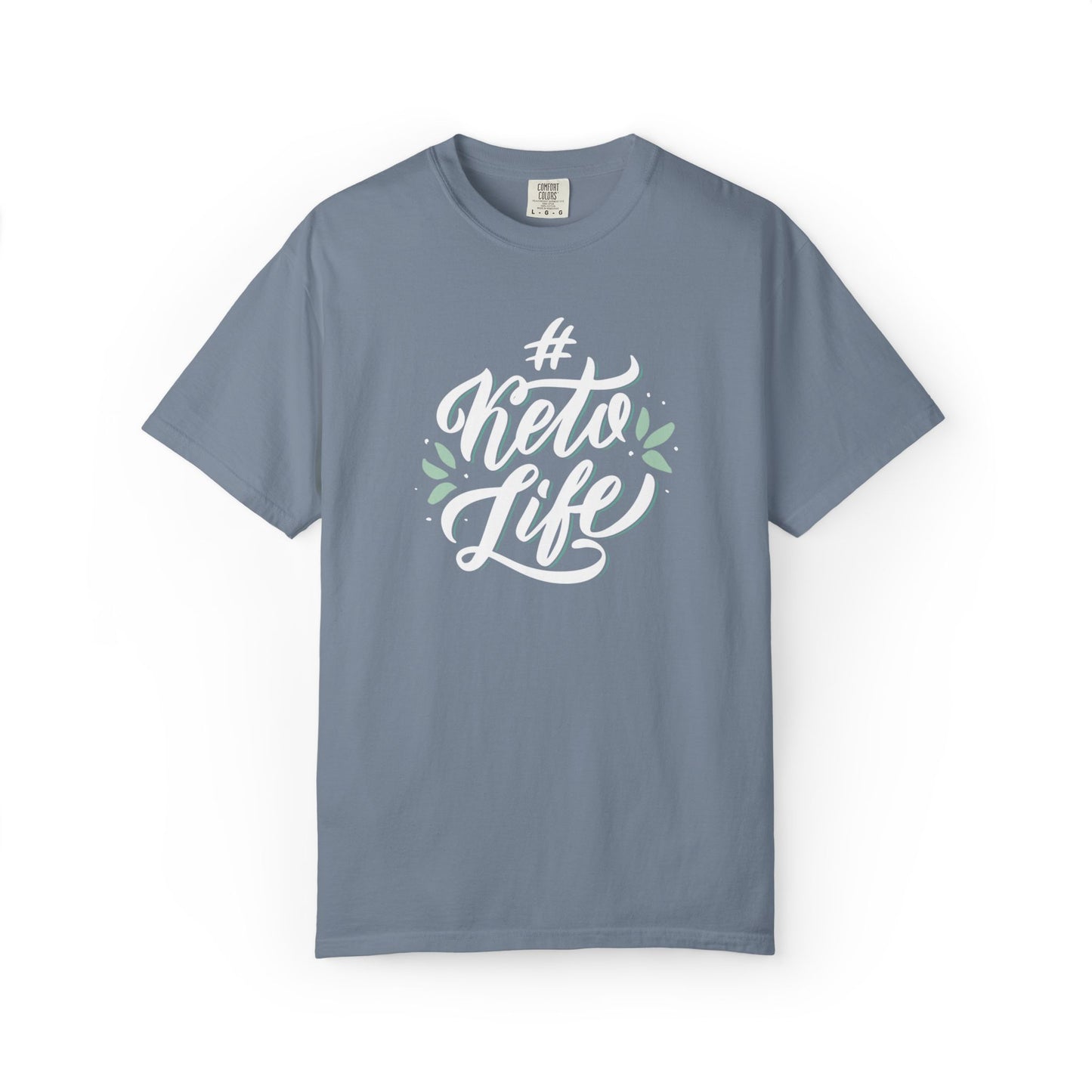 Keto Life Low-Carb Vegetables Tee Moderate Protein Fat Adaptation Intermittent Fasting Unisex Heavy Cotton T-Shirt