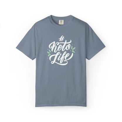 Keto Life Low-Carb Vegetables Tee Moderate Protein Fat Adaptation Intermittent Fasting Unisex Heavy Cotton T-Shirt