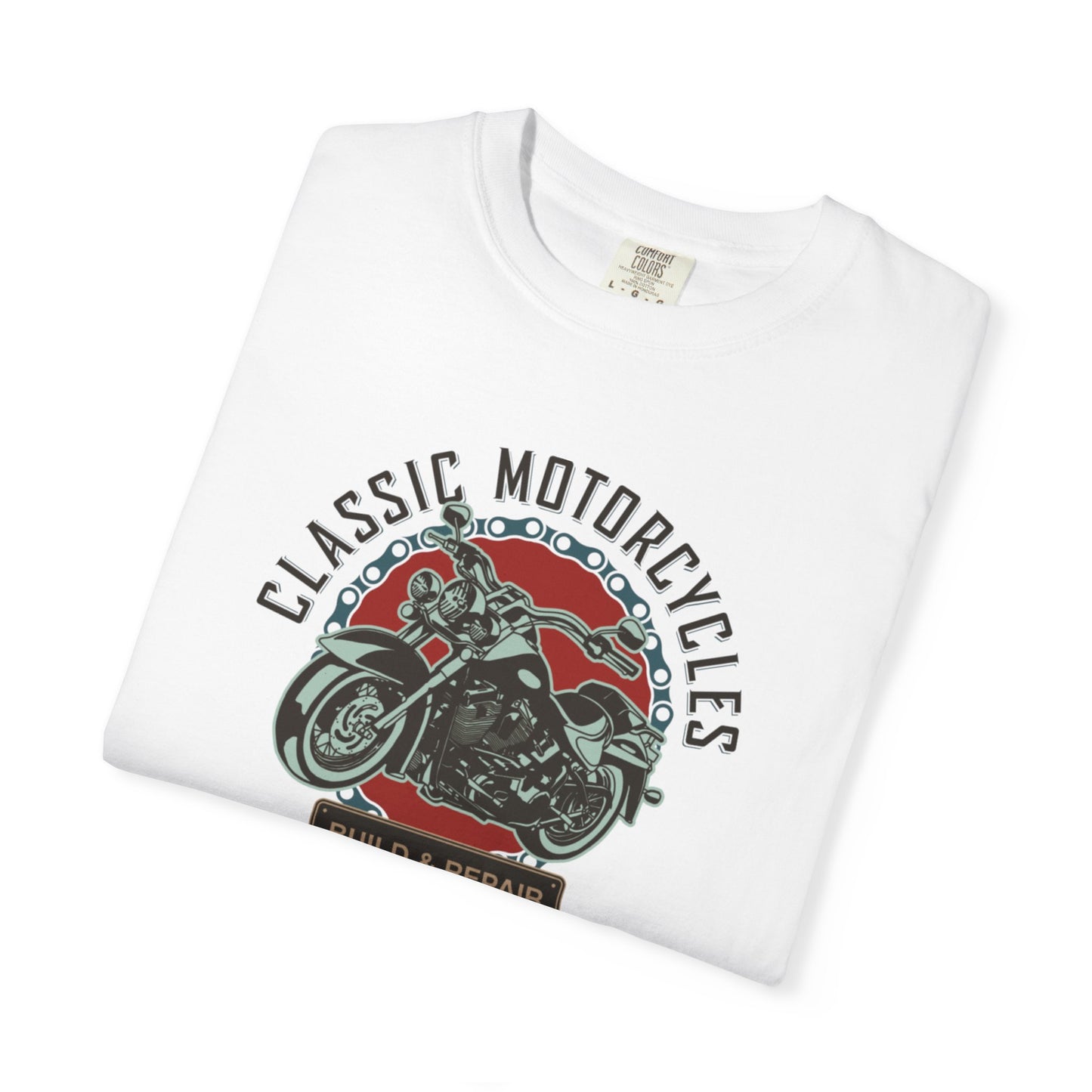 Classic Motorcycles Custom Engine Club Motorbike Lovers Trendy Tee High-speed Rider Adventure Racer Unisex Heavy Cotton T-Shirt