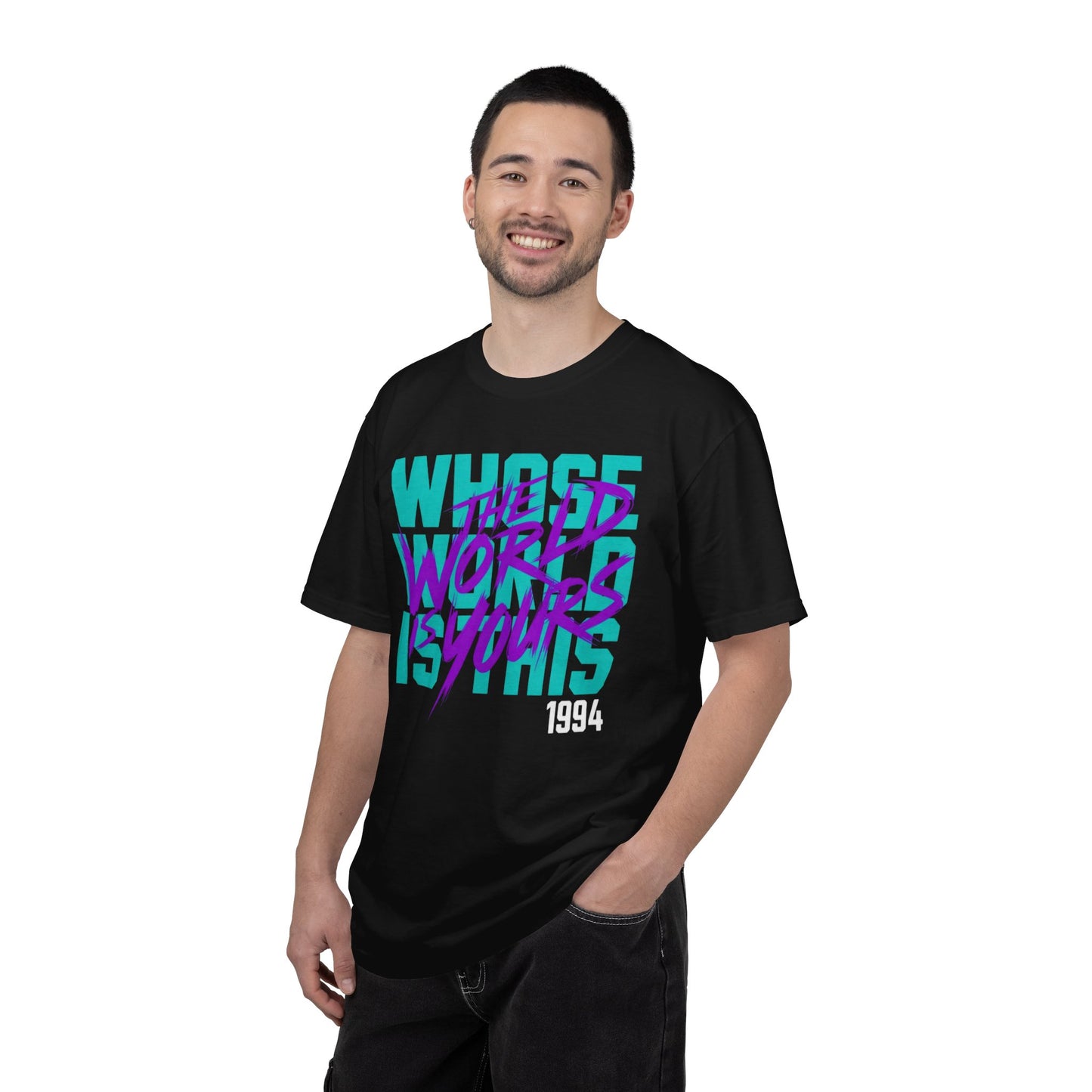 The World Is Yours Unisex Garment-Dyed T-shirt