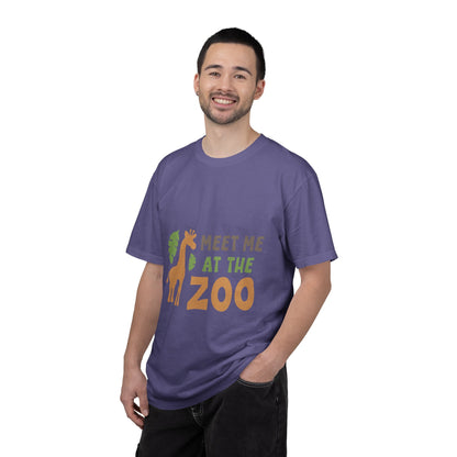 Meet Me At Zoo Wildlife Conservation Tee Animal Welfare Safari Aquarium Outreach Programs Unisex Heavy Cotton T-Shirt