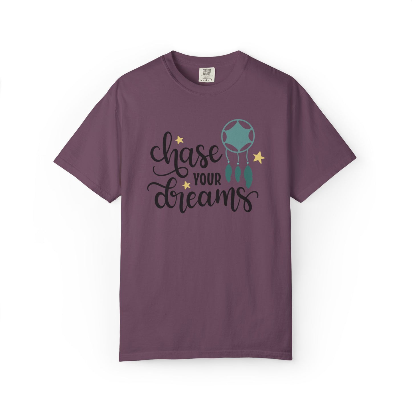 Chase Your Dreams Creativity Imagination Tee Determination Reach For The Stars Unisex Heavy Cotton T-Shirt