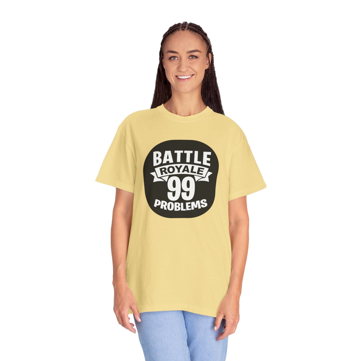 Battle Royal Multiplayer Madness Tee Thrilling Elimination High-Stakes Combat Unisex Heavy Cotton T-Shirt