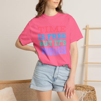 Time Is Free But Its Precious Unisex Heavy Cotton T-Shirt