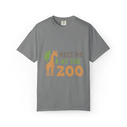 Meet Me At Zoo Wildlife Conservation Tee Animal Welfare Safari Aquarium Outreach Programs Unisex Heavy Cotton T-Shirt