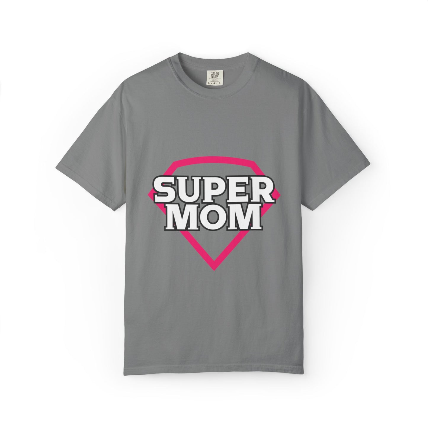 Cute Super Mom Motherhood Mama Love Master Multitasker Life Giver Wonder Woman Unisex Heavy Cotton T-Shirt