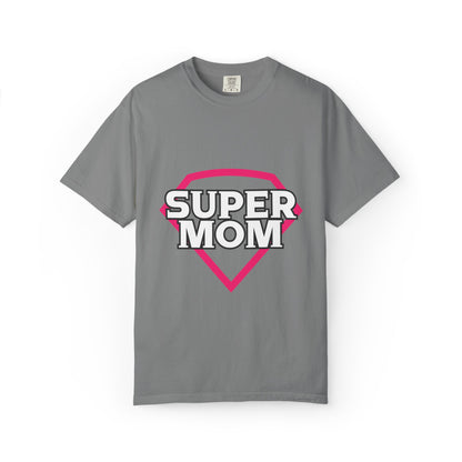 Cute Super Mom Motherhood Mama Love Master Multitasker Life Giver Wonder Woman Unisex Heavy Cotton T-Shirt