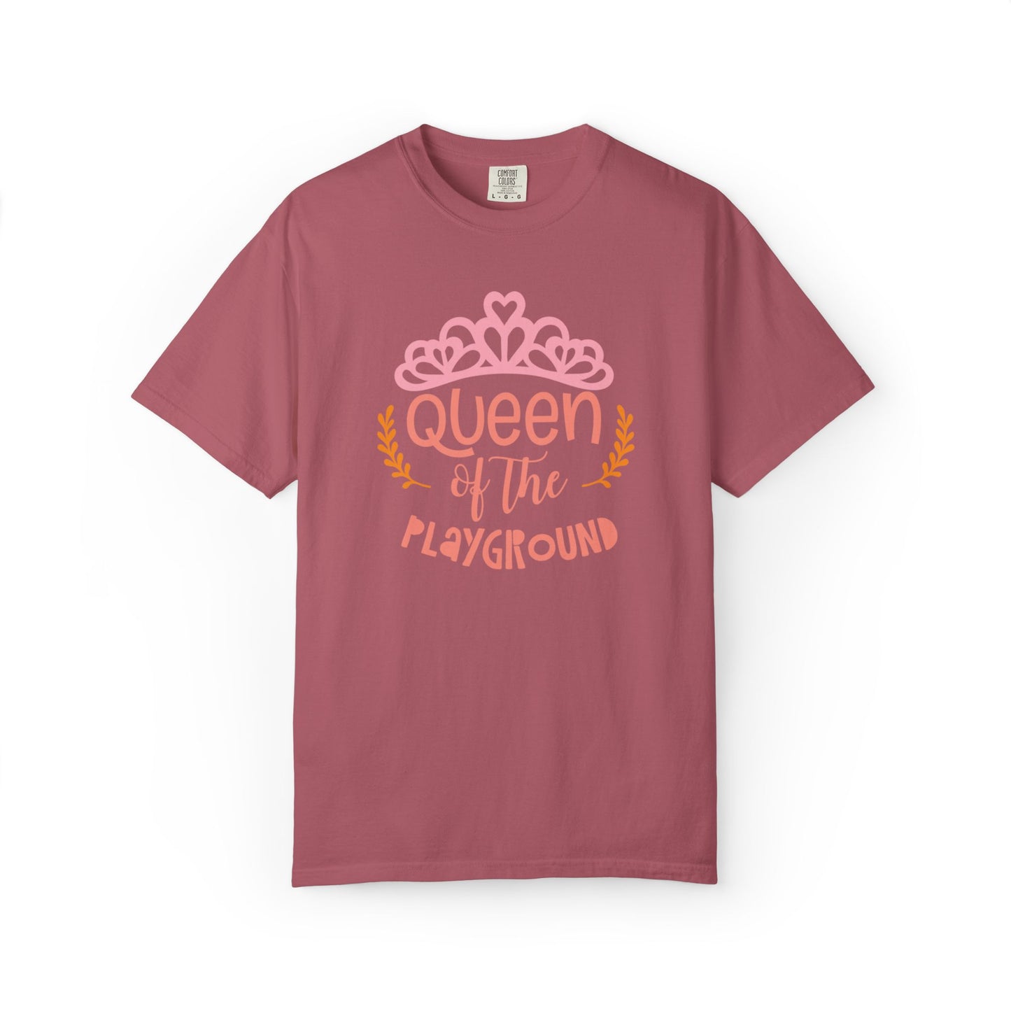 Queen Of The Playground Playtime Learning Objectives Early Toddlers Tee Childhood Development Unisex Heavy Cotton T-Shirt