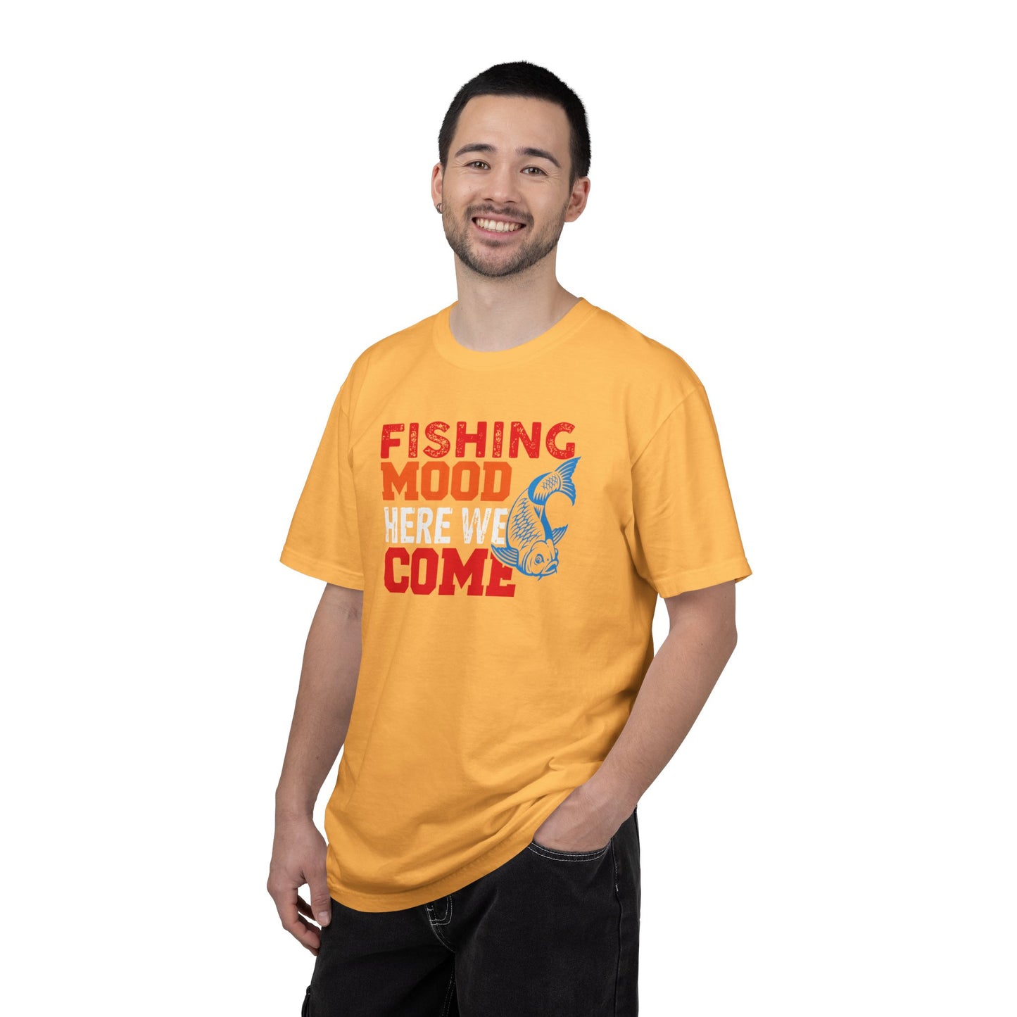 Fishing Mood Fishing Gear Sarcastic Fisherman Fishing Tee Unisex Heavy Cotton T-Shirt