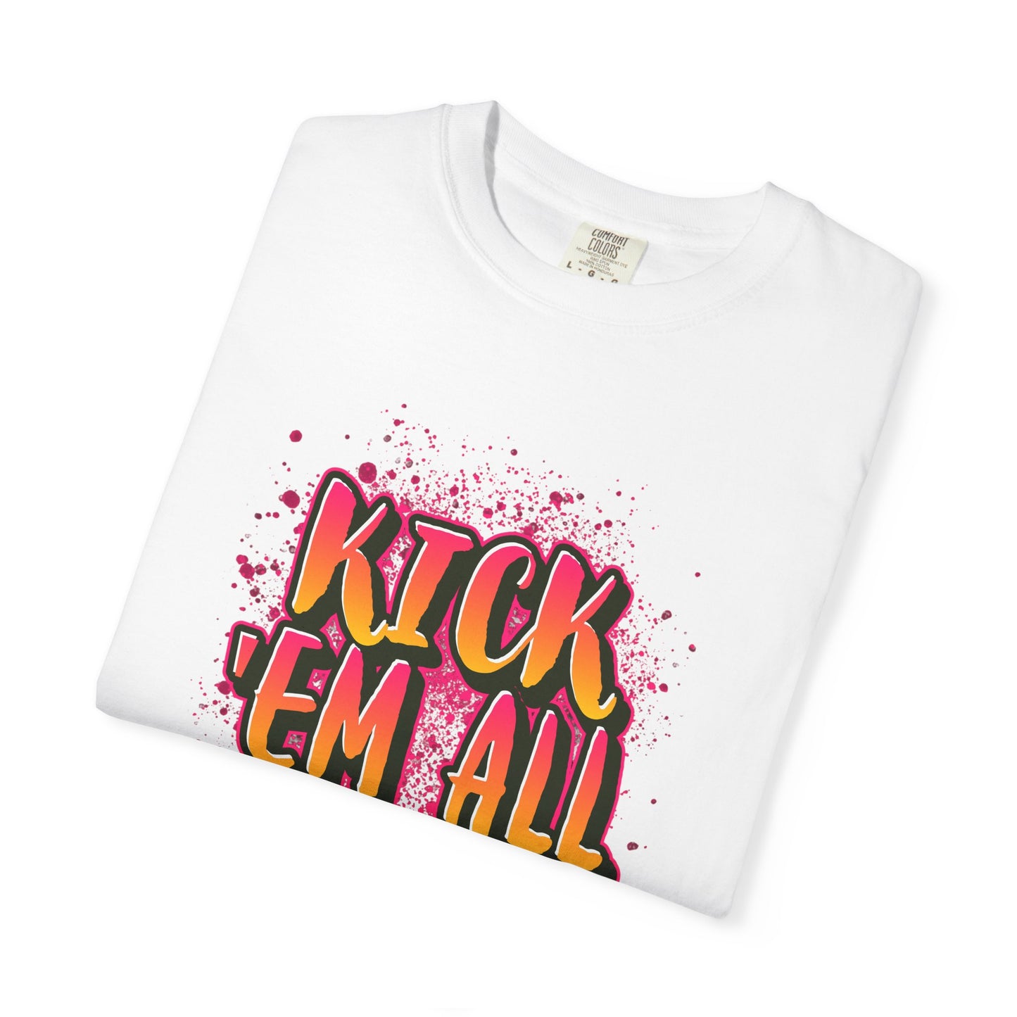 Kick Em All Unisex Heavy Cotton T-Shirt