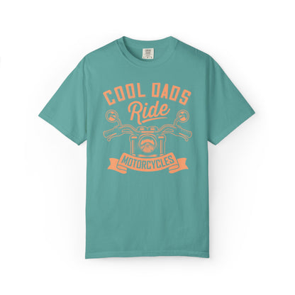 Funny Cool Dad Motorcycle Sporty Dad Sarcastic Pedal Power Dad Bike Lover Unisex Heavy Cotton T-Shirt