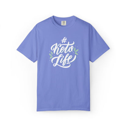Keto Life Low-Carb Vegetables Tee Moderate Protein Fat Adaptation Intermittent Fasting Unisex Heavy Cotton T-Shirt