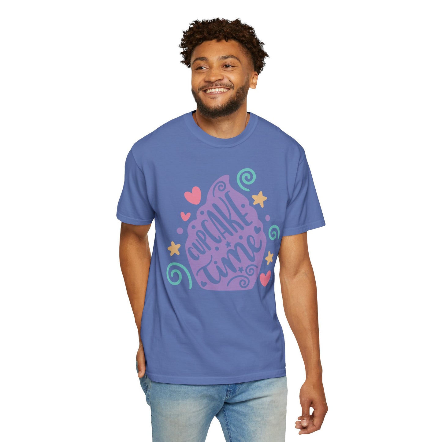 Cupcake Time Mysterious Flavors Tee Delicious Deception Stealthy Sweets Unisex Heavy Cotton T-Shirt