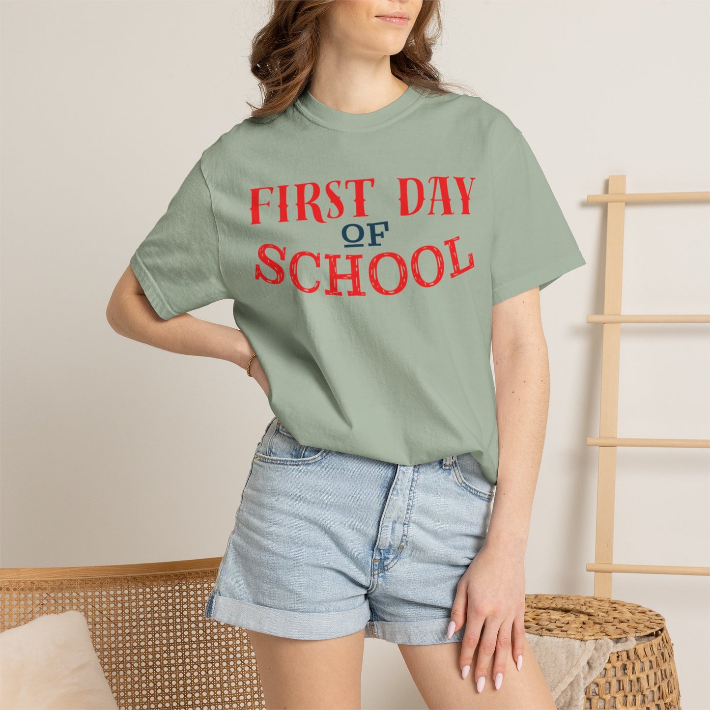 Funny First Day School Learning Legend Super Scholar Junior Geniuses Science Star Student’s Day Unisex Heavy Cotton T-Shirt