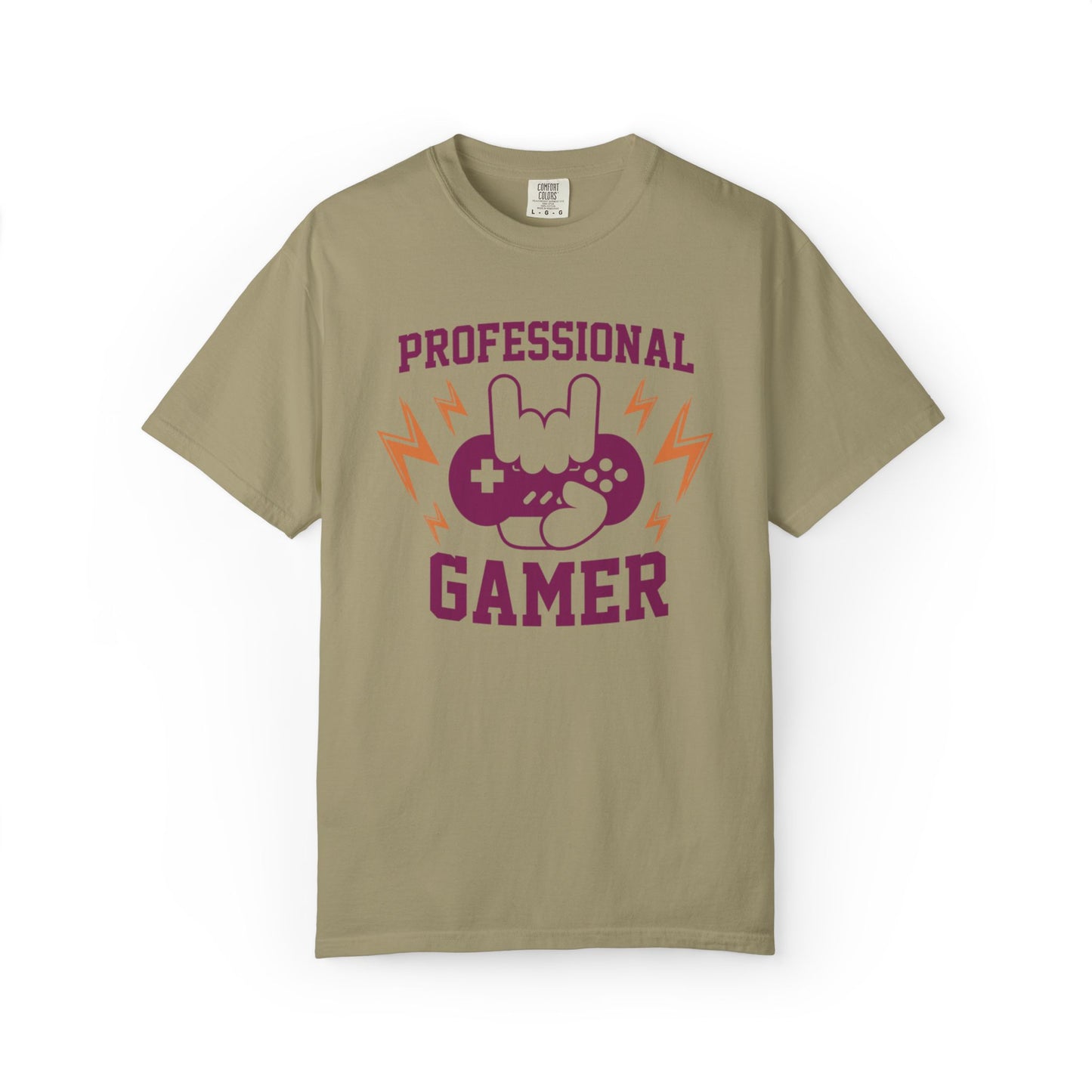 Professional Gamer Warriors Tee Non-Stop Playing Gaming Obsession Unisex Heavy Cotton T-Shirt
