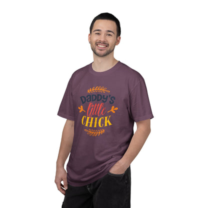 Daddy’s Little Chick Confidence Tee Elegance Charming Appealing Beauty Easter Celebration Unisex Heavy Cotton T-Shirt
