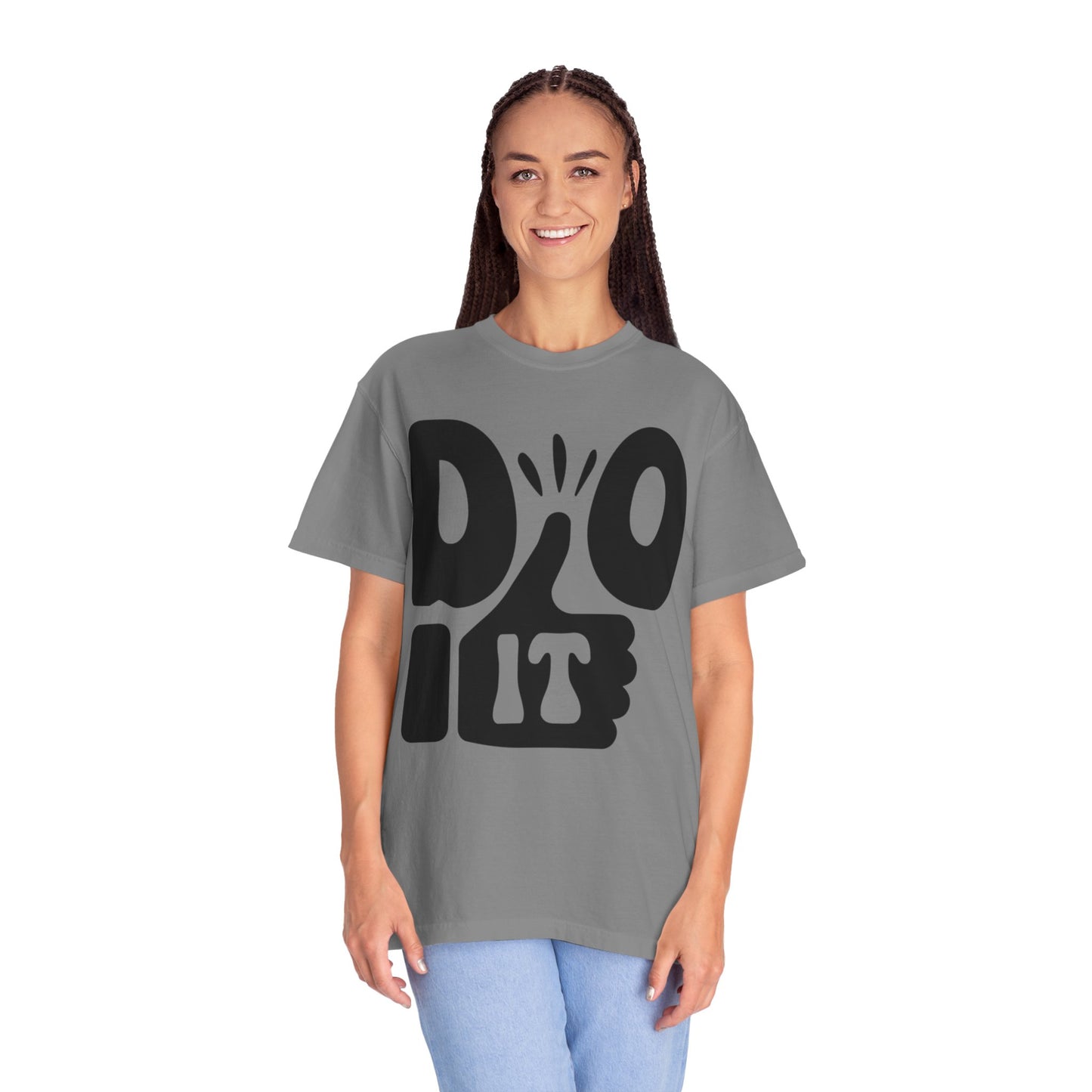 Do It Finding Peace Trendy Tee Overcoming Challenges Stay Positive Trust The Process Unisex Heavy Cotton T-Shirt