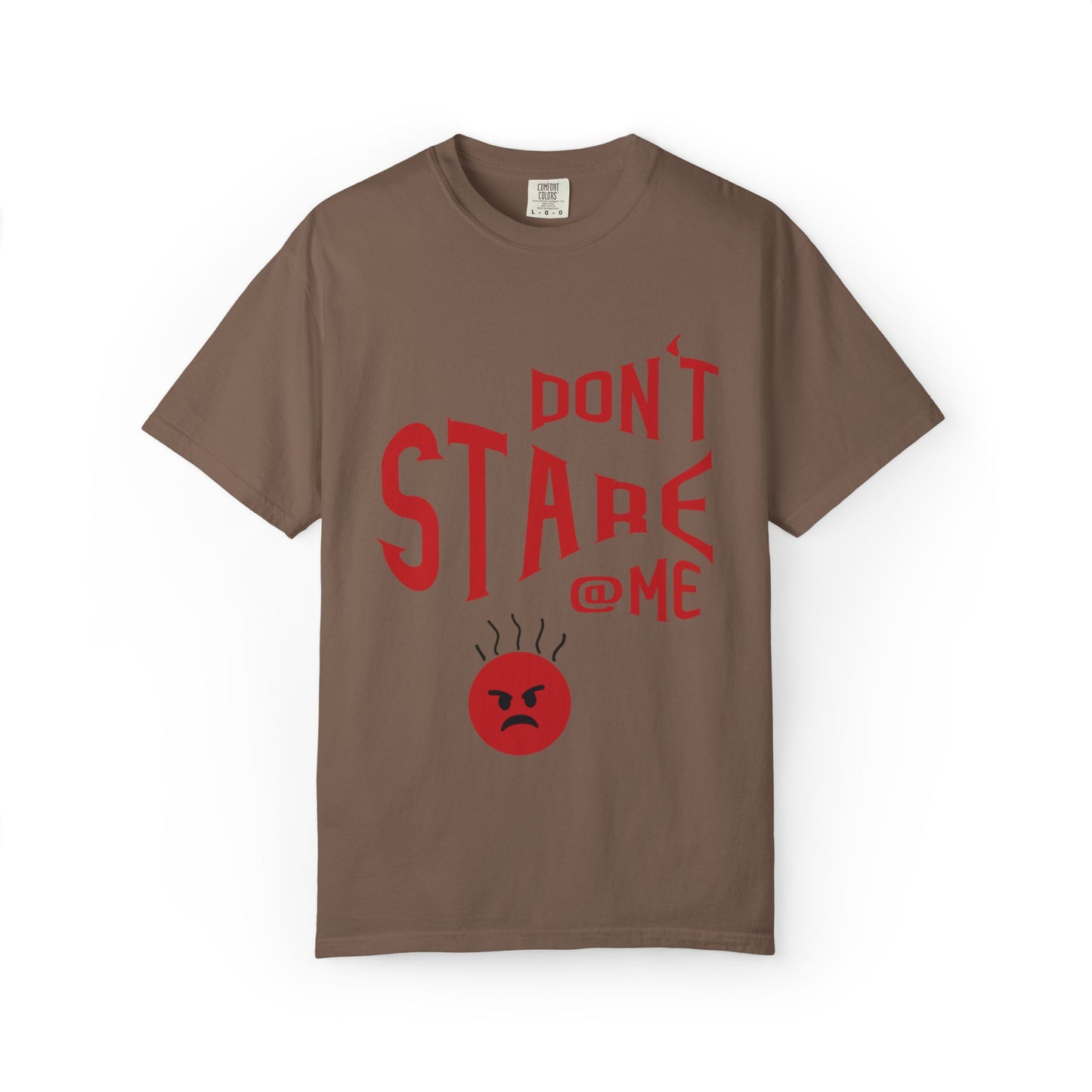 Don’t Stare Me Politeness Tee Personal Space Self-Consciousness Respect Boundaries Unisex Heavy Cotton T-Shirt