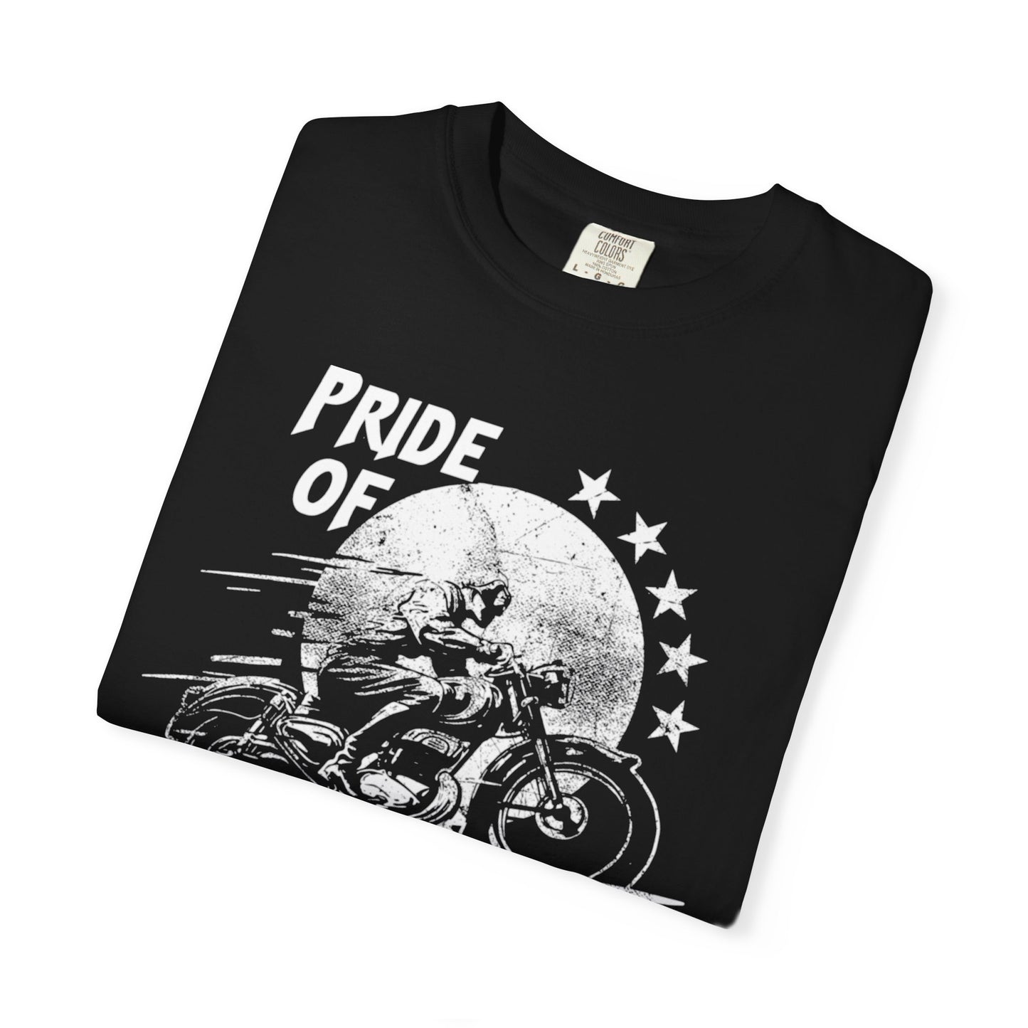 Vintage Pride Of The American Road 1973 Nostalgic Trendy Tee Motorcycle Classic Ride Legendary Bike Unisex Heavy Cotton T-Shirt