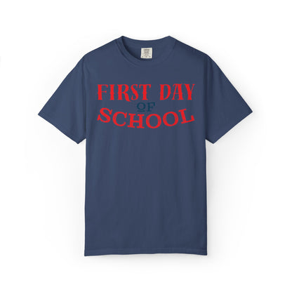 Funny First Day School Learning Legend Super Scholar Junior Geniuses Science Star Student’s Day Unisex Heavy Cotton T-Shirt