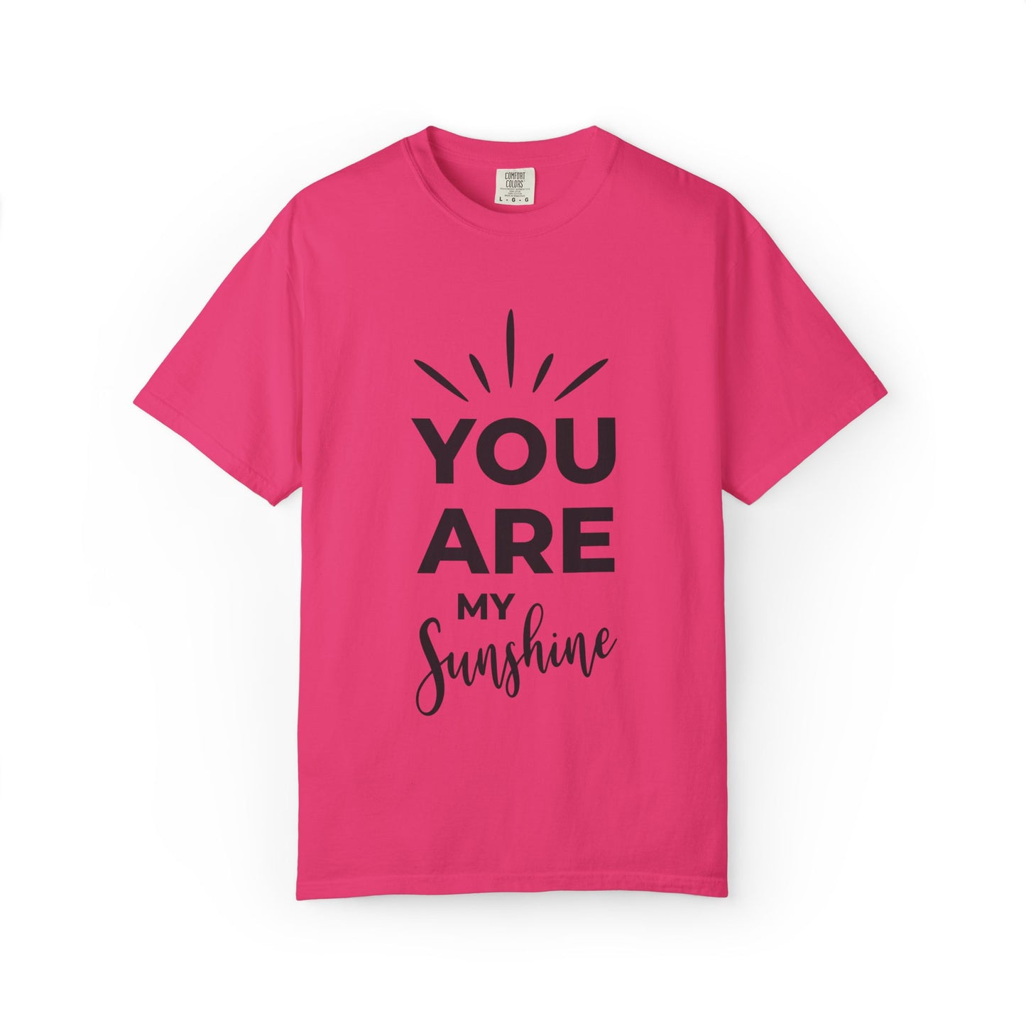 You Are My Sunshine Lovers Tee Hug Rainbow Passion Unconditional Soulful Connection Unisex Heavy Cotton T-Shirt