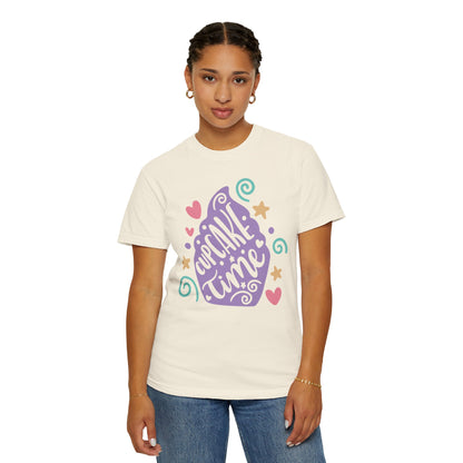 Cupcake Time Mysterious Flavors Tee Delicious Deception Stealthy Sweets Unisex Heavy Cotton T-Shirt