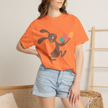 Easter Day Holy Week Spring Festival Tee Christian Holiday Easter Eggs Good Friday Unisex Heavy Cotton T-Shirt
